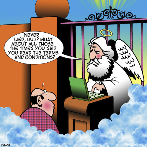terms and conditions cartoon